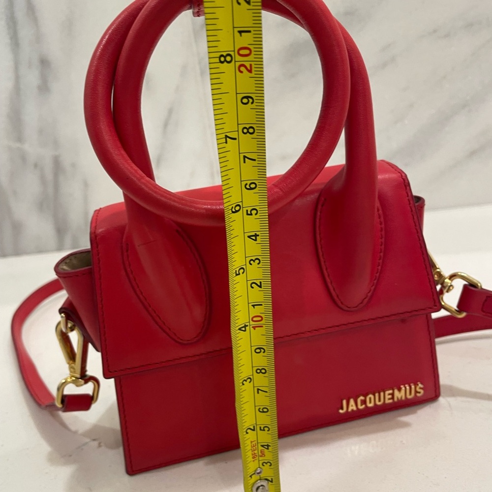 Jacquemus Bold Red Mini Bag - Picture 6 of 10